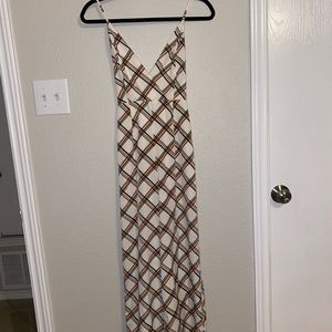 Plaid Jumpsuit